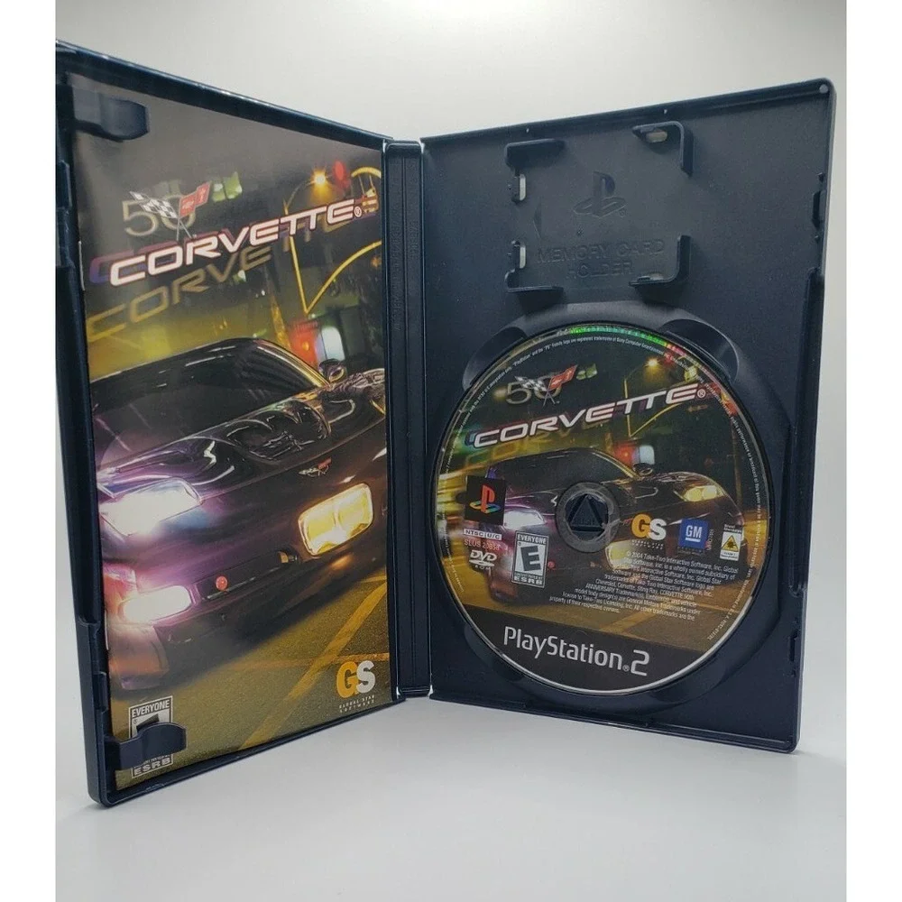50 Corvette‎ Sony Playstation 2 Game Complete Video Game Complete